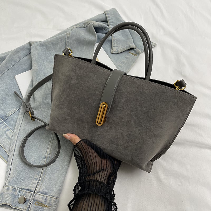 💖🔥Limited Time Hot Sale🌺Women's Elegant Solid Color French Style Handbag
