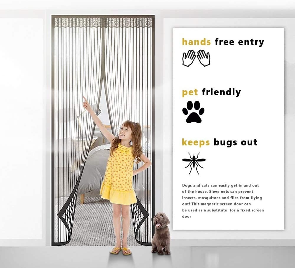 🔥Limited time offer, last day 51% off🎁Magnetic Screen Door