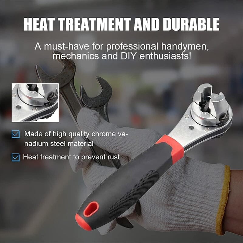š„Special sale - Adjustable Ratchet Wrench