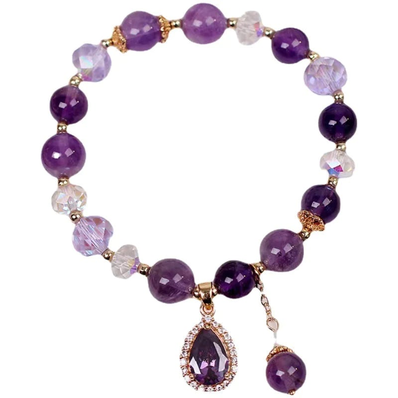 💥Special sale - Natural Amethyst Water Drop Bracelet