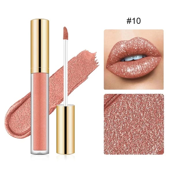 🔥Limited time offer, last day 56% off🔥Metallic Liquid Diamond Glitter Lipstick