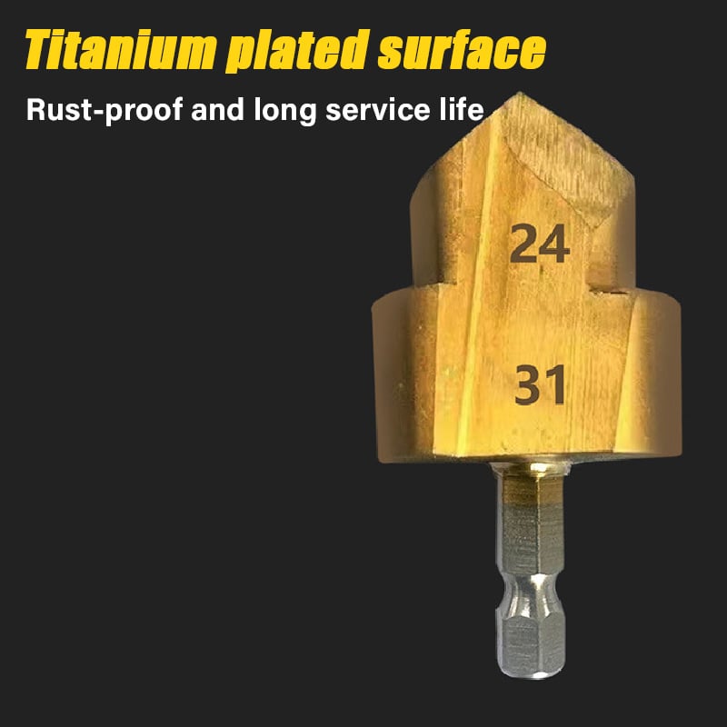 💖🔥Limited time offer, last day 53% off🔥Heavy Duty Pipe Reaming Drill Bits