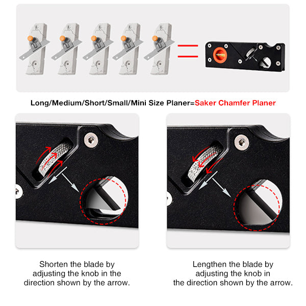 💥Special sale - Chamfer Plane - Woodworking Edge Corner Flattening Tool