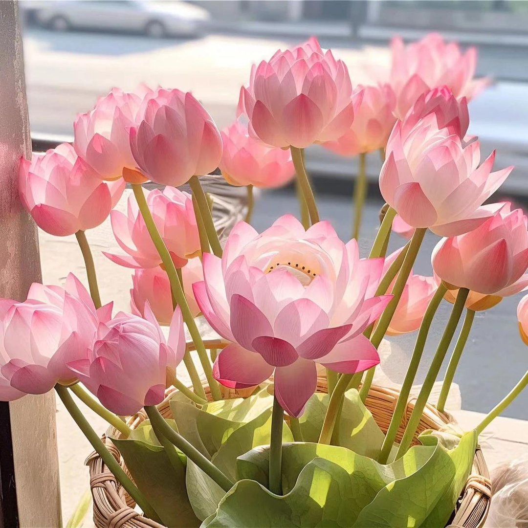 🔥LAST DAY 46% OFF💐The Sacred Bonsai Bowl Lotus Flower