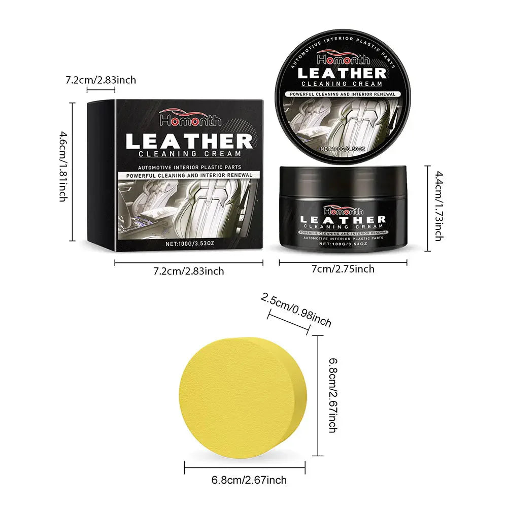 🔥LAST DAY 56% OFF🔥Premium Leather Care Cream – Instant Refresh & Protection