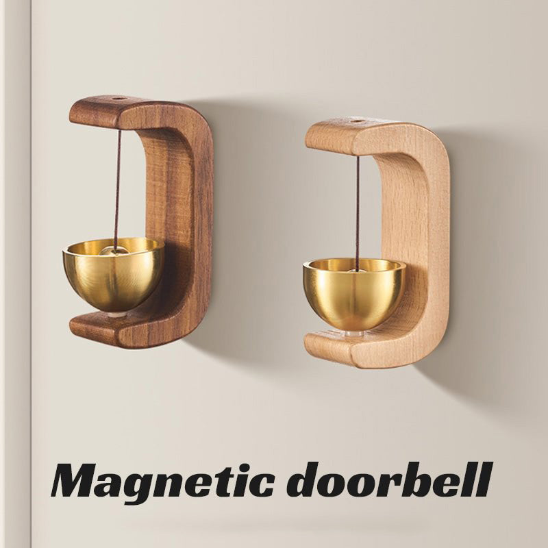 ð¥Last day limited time offer 52% offð¥ð¥Magnetic Wooden Wind Chime Doorbell Decoration
