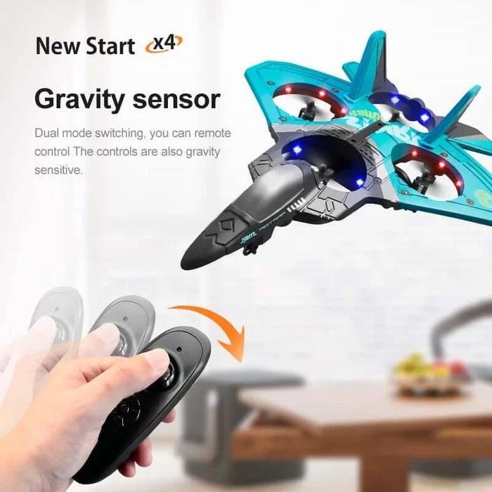 (๐2024 CHRISTMAS SALE - 70% OFF๐) V17 Jet Fighter Stunt RC Airplane โ๏ธ