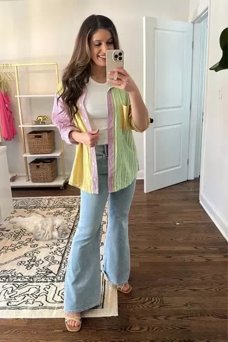 ⭐Women's Summer⭐ Ultra High Rise Stretch Flare Jean