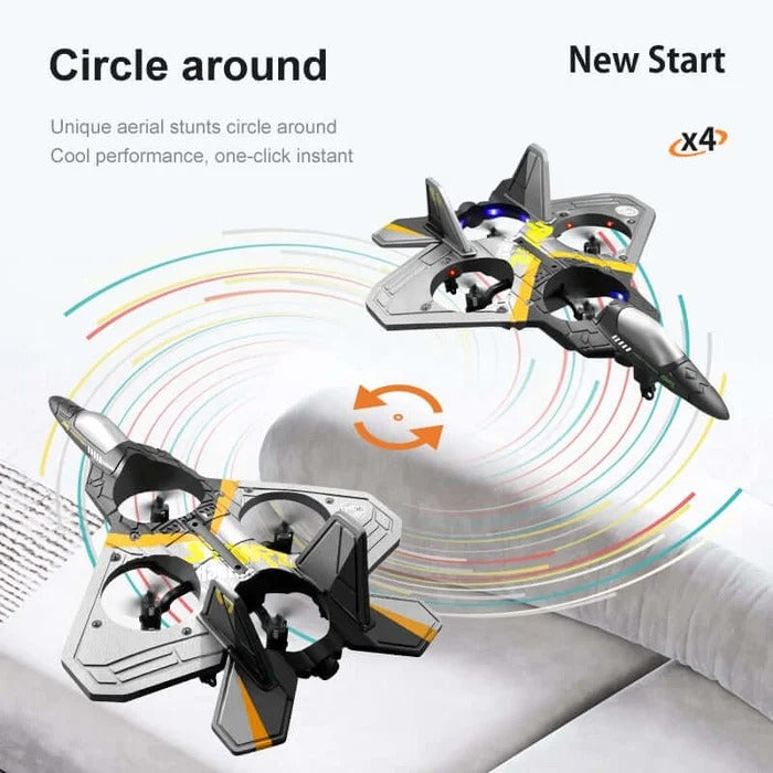 (๐2024 CHRISTMAS SALE - 70% OFF๐) V17 Jet Fighter Stunt RC Airplane โ๏ธ