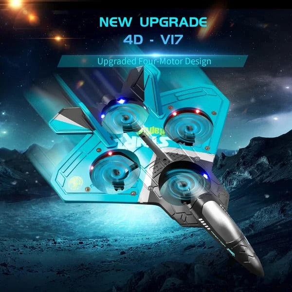 (๐2024 CHRISTMAS SALE - 70% OFF๐) V17 Jet Fighter Stunt RC Airplane โ๏ธ