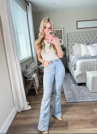 ⭐Women's Summer⭐ Ultra High Rise Stretch Flare Jean