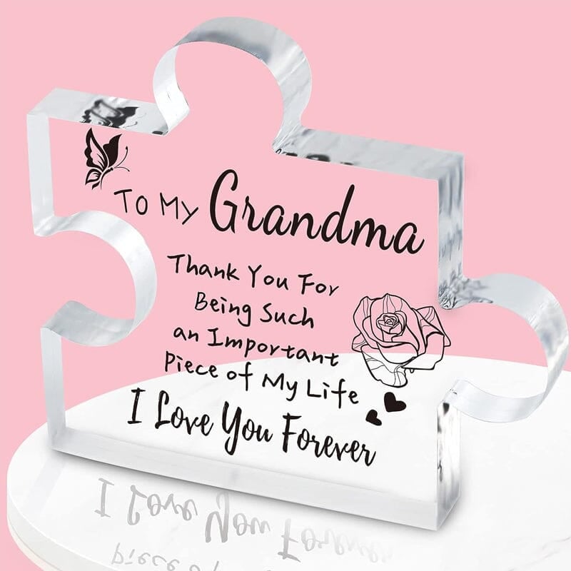 💓Acrylic Puzzle Ornament(Add 3pcs to your cart)