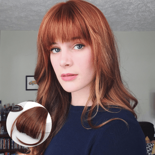 π₯{Hot Sale 50%}π₯ Clip in Bangs (Real Hair)