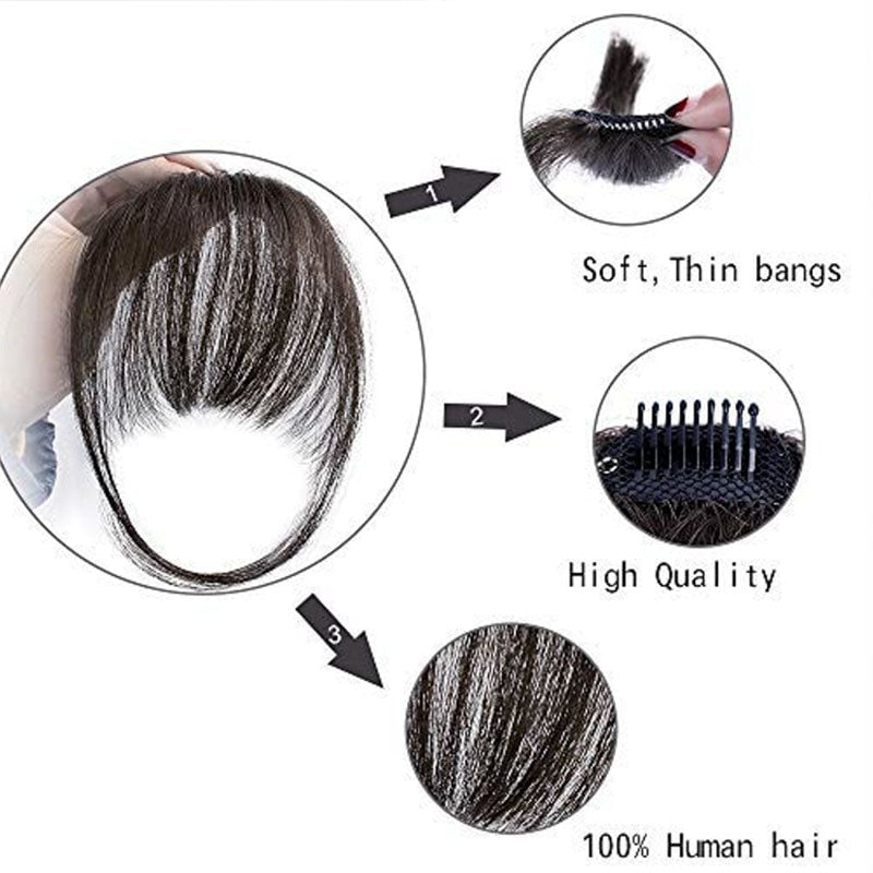 π₯{Hot Sale 50%}π₯ Clip in Bangs (Real Hair)