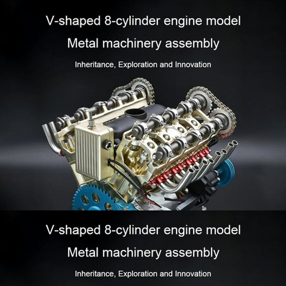🚙Limited time limited edition 🚗v8 engine model kit