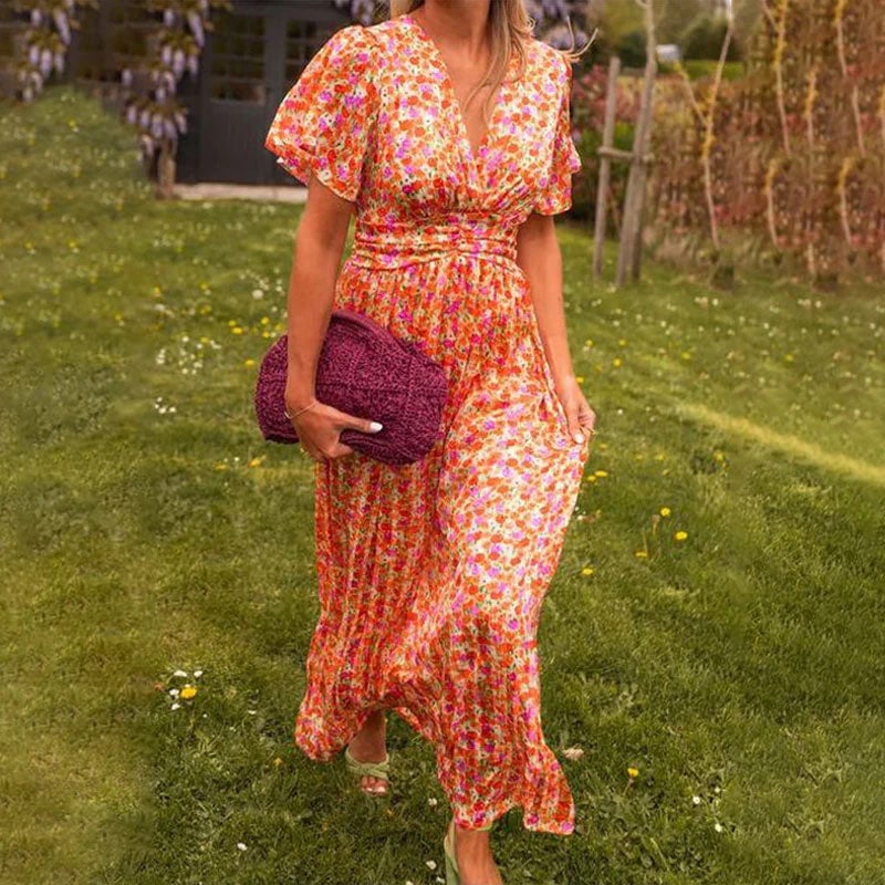 💖🔥Limited time offer, last day 51% off🔥Cute vintage floral dress for women