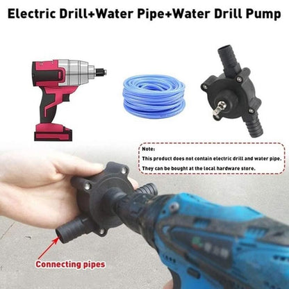 Wyhsports - Hand Electric Drill Drive Self Priming Water Transfer Pump