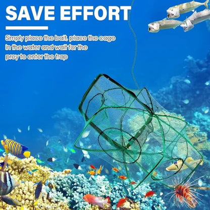 🔥Hot sale promotion 58% OFF✨Automatic folding reinforced fishing net