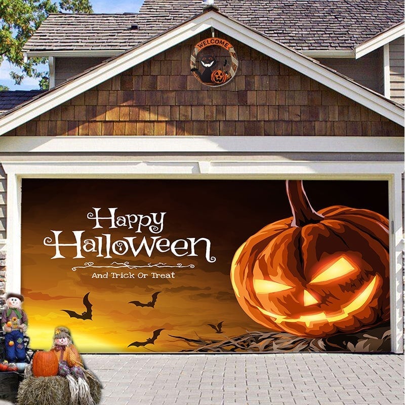 Hot Sale-Halloween 2024 Garage Door Decoration