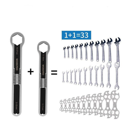 Wyhsports - GEARDRIVE Universal Wrench Set Drop Forged