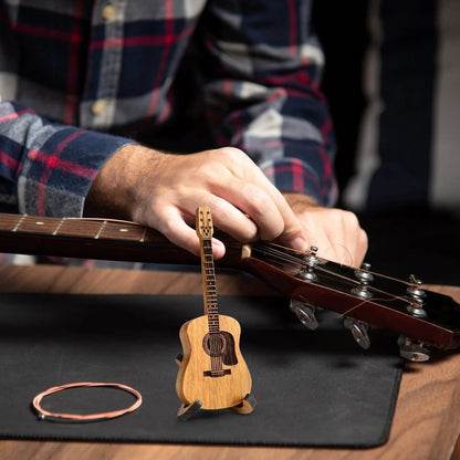 🔥Limited time offer, last day 53% off🎸Mini Cute Edition Wooden Guitar Plectrum Case