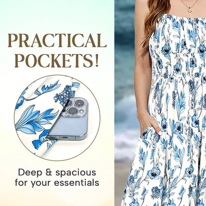 🔥LAST DAY 55% OFF🔥🔥Floral Cami Maxi Dress