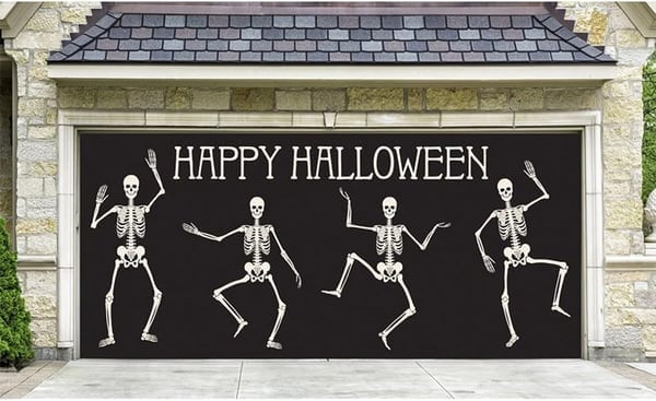 Hot Sale-Halloween 2024 Garage Door Decoration