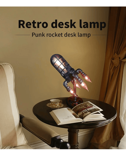 🔥LAST DAY 49% OFF🔥Steampunk Rocket Lamp