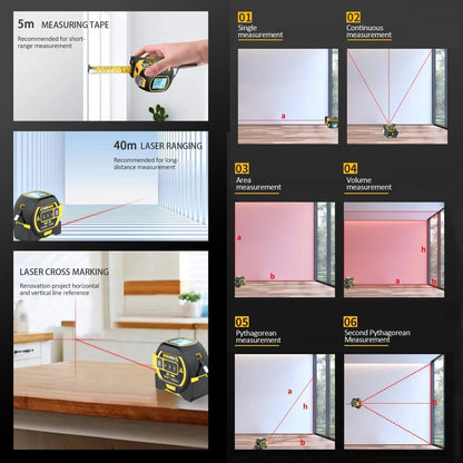 💥Special sale - Measurin Sight 3-In-1 Infrared Laser Tape Measuring