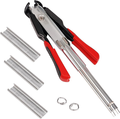 🔥LAST DAY 52% OFF🔥✨Spring-loaded Hog Ring Plier Gun Tool