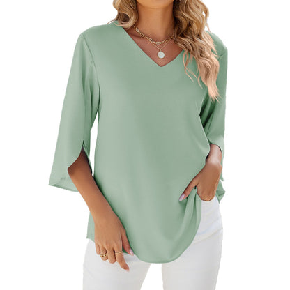 🔥LAST DAY 56% OFF🔥🔥V-neck Chiffon Blouse for Women