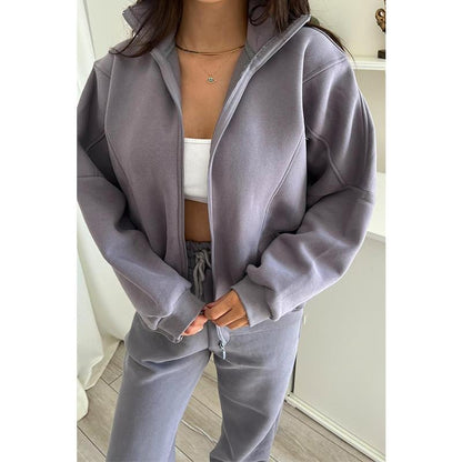 💥Special sale - Triple Threaded High-Neck Casual Sportswear 2-piece set