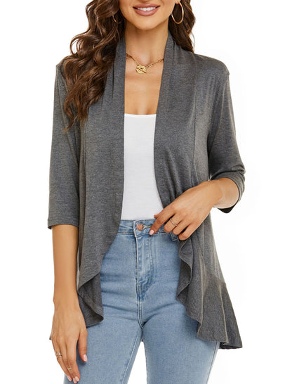 🔥Last Day ✨Women's Casual Lightweight Open Front Cardigans