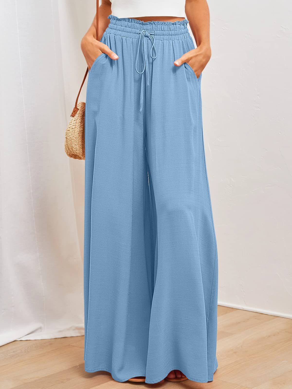 🎁Huge Sale -52% OFF💖Women's Casual Pants Wide Leg Trousers