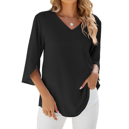 🔥LAST DAY 56% OFF🔥🔥V-neck Chiffon Blouse for Women
