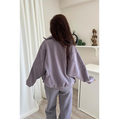 💥Special sale - Triple Threaded High-Neck Casual Sportswear 2-piece set