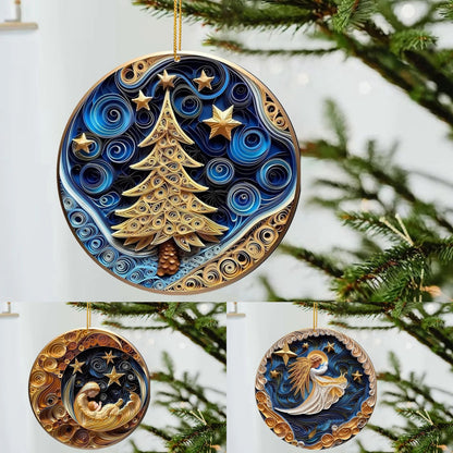 💥Special sale - Handmade Ornaments With Good Wishes