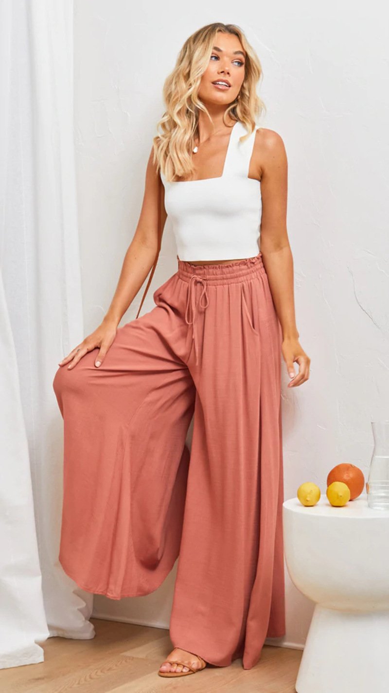 🎁Huge Sale -52% OFF💖Women's Casual Pants Wide Leg Trousers