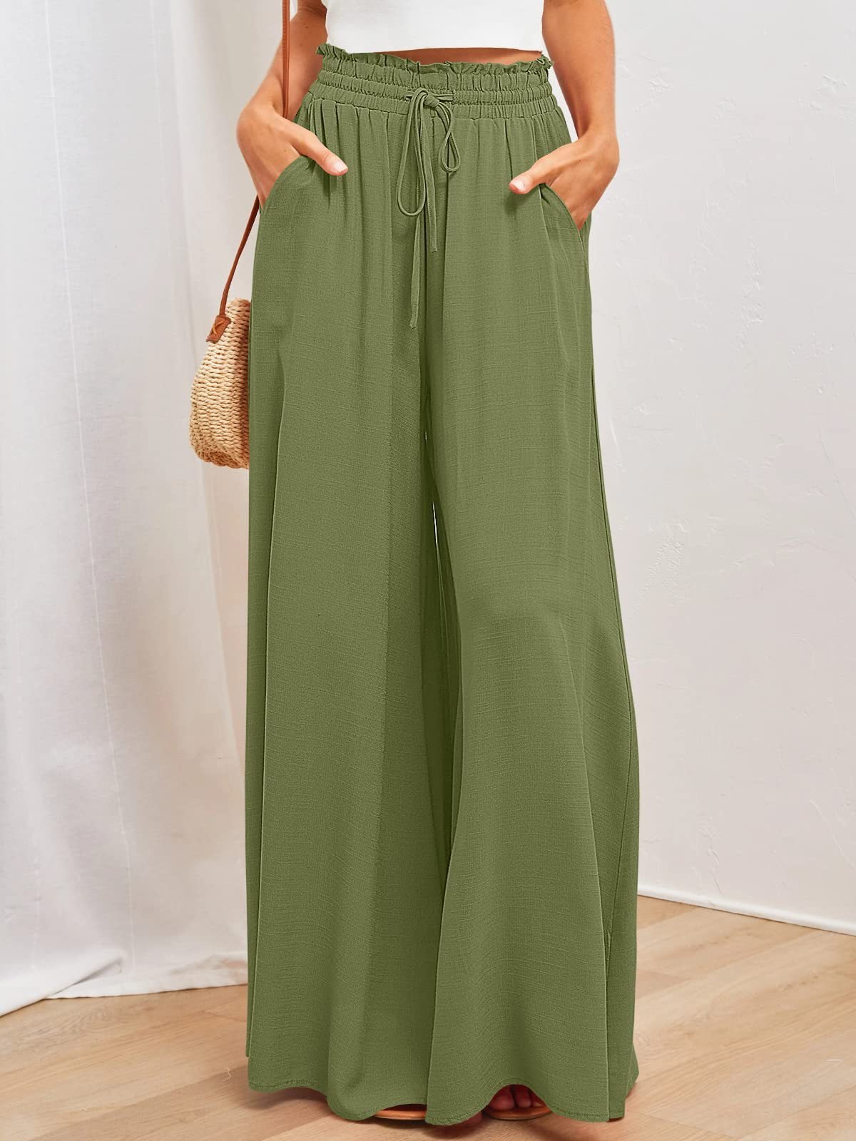 🎁Huge Sale -52% OFF💖Women's Casual Pants Wide Leg Trousers