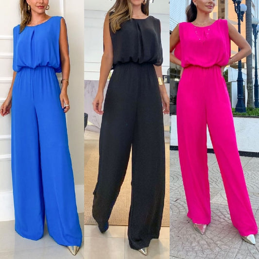 🔥Merchant recommendations🔥Backless Casual Jumpsuit