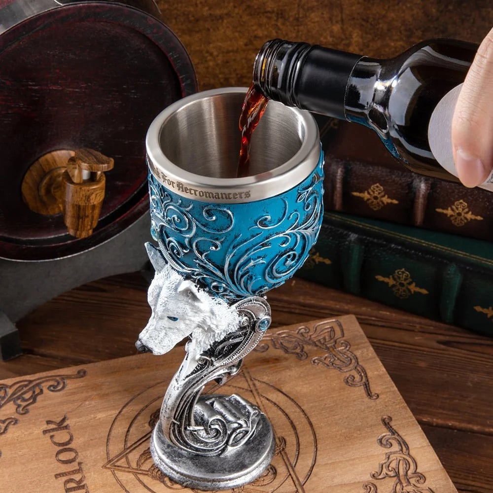 🔥Hot sale❤️‍🔥Magic Style Stainless Steel Decorative Goblet