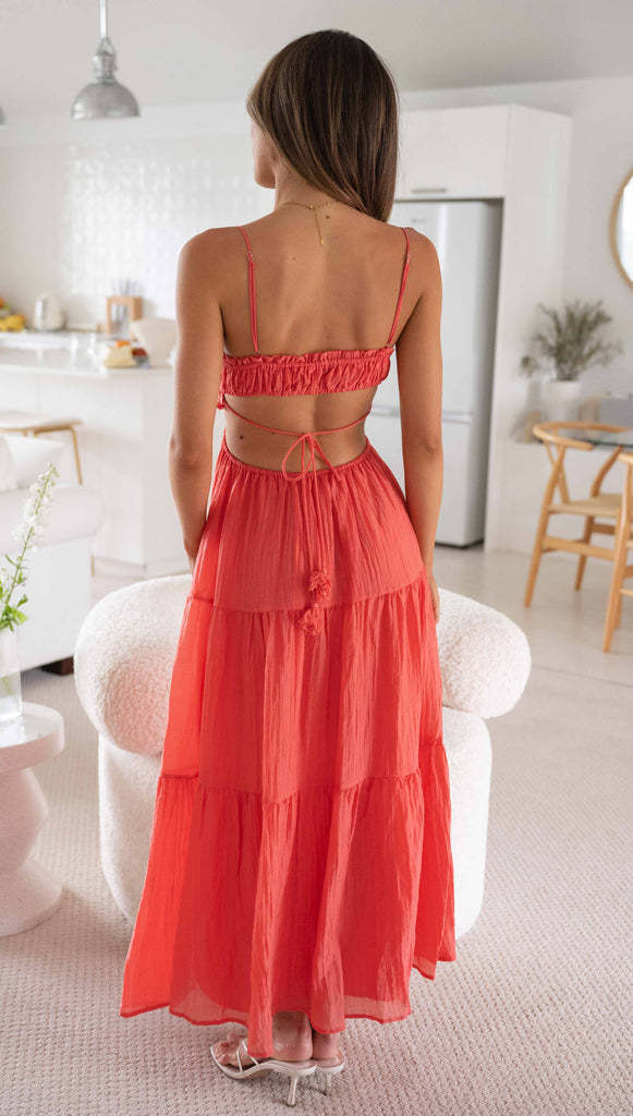 🎁Huge Sale -52% OFF💖Women Sleeveless Stitching Swing Maxi Dress