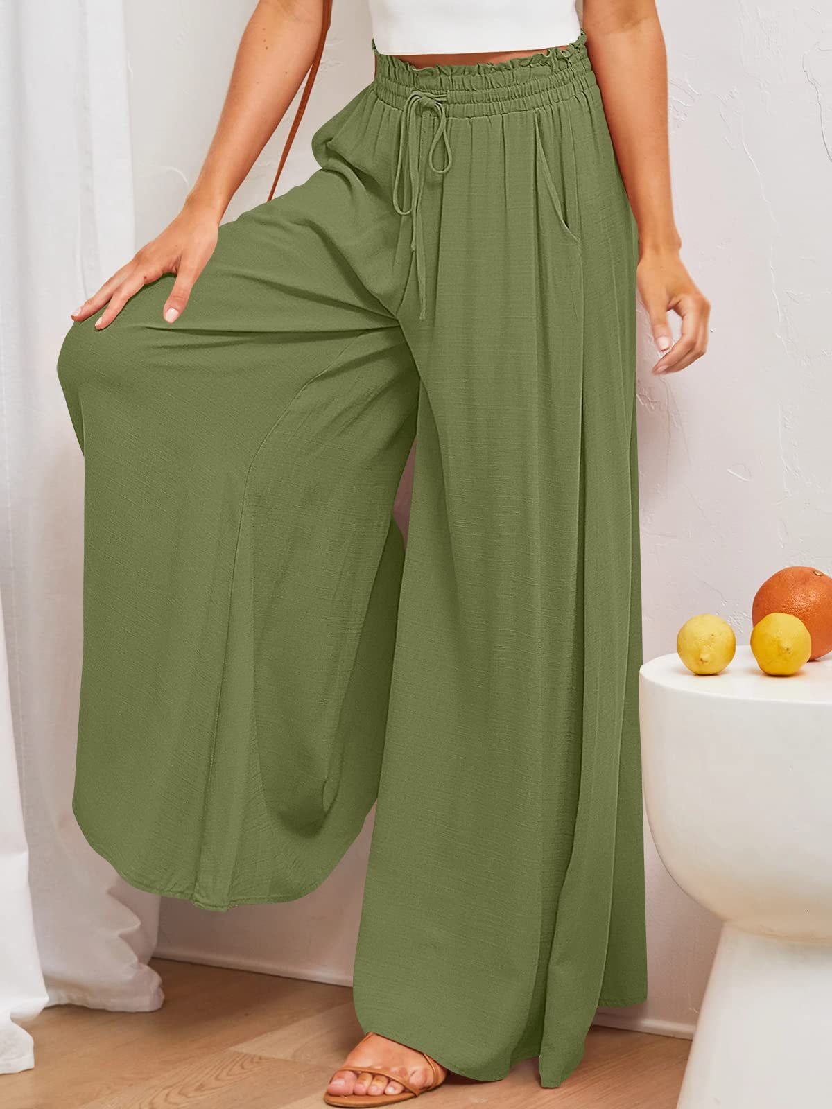 🎁Huge Sale -52% OFF💖Women's Casual Pants Wide Leg Trousers