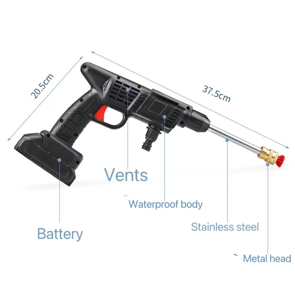 Wyhsports - Cordless Portable High Pressure Spray Water Gun