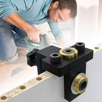💥Special sale - 3 in 1 Adjustable Woodworking Drilling Locator Puncher Tools