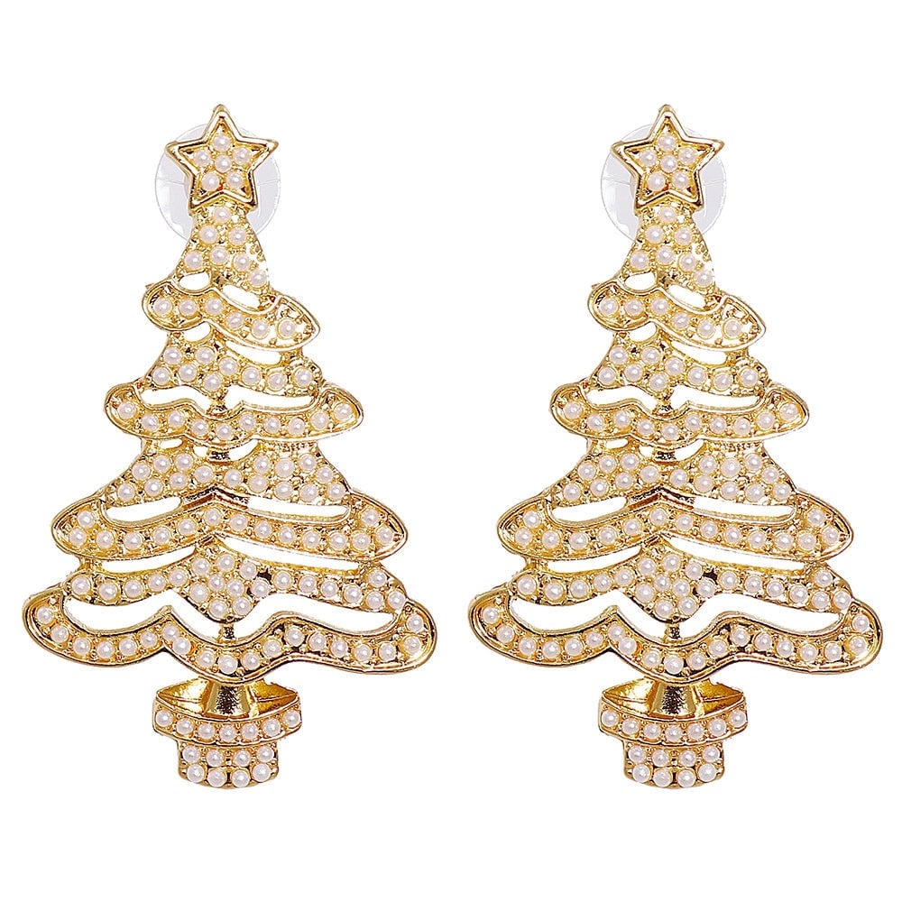 🎄Christmas Sale 49% Off - Shiny Christmas Tree Earrings