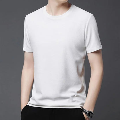 🔥LAST DAY 52% OFF🔥🔥Waffle woven ice silk breathable T-shirt
