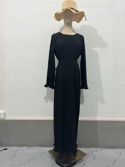 💥Special sale - Pleated Bell Sleeve Maxi Dress