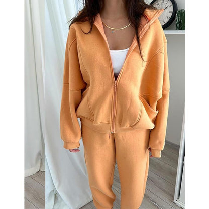 💥Special sale - Triple Threaded High-Neck Casual Sportswear 2-piece set