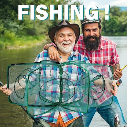 🔥Hot sale promotion 58% OFF✨Automatic folding reinforced fishing net